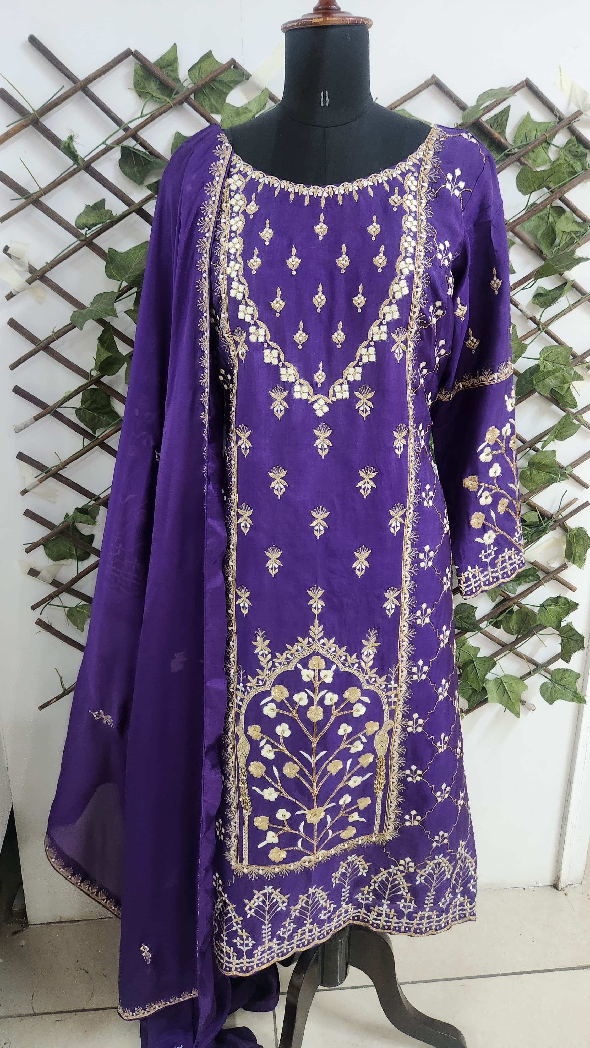 Purple Suit Set