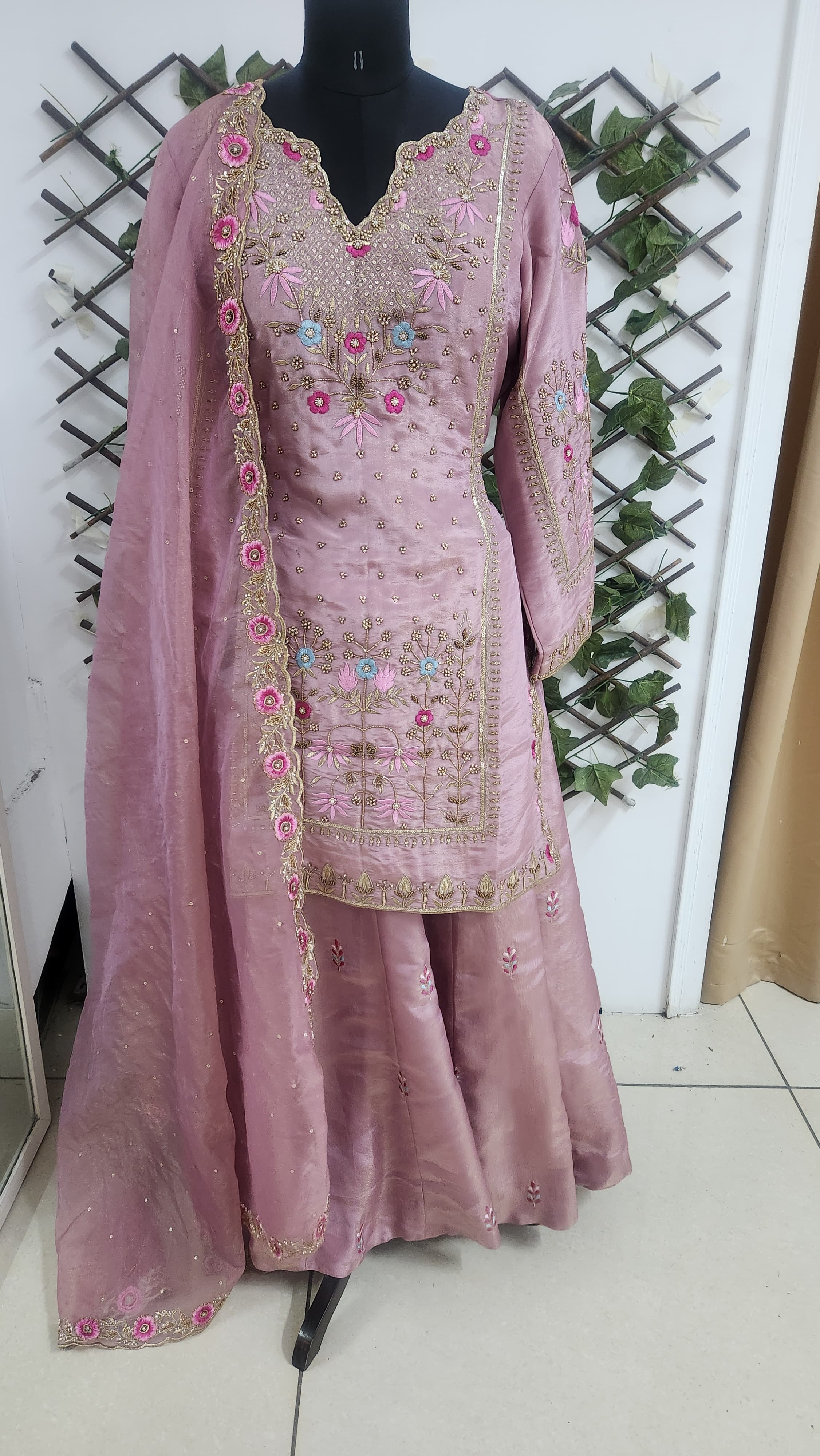 Dirty Pink Lehenga