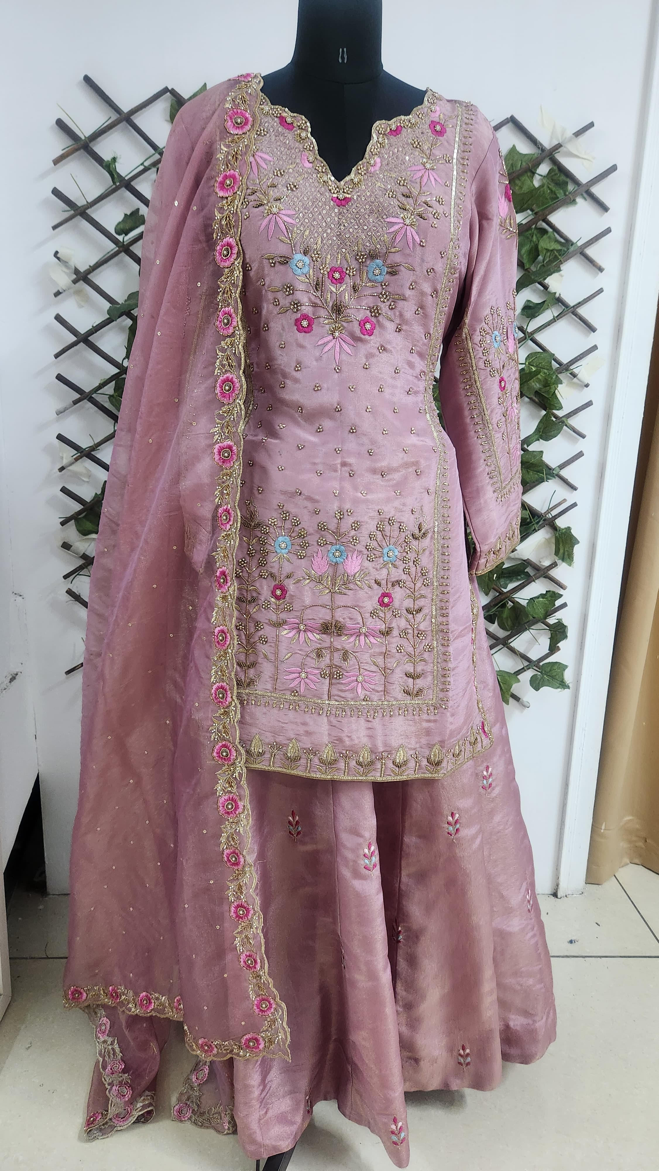 Dirty Pink Lehenga