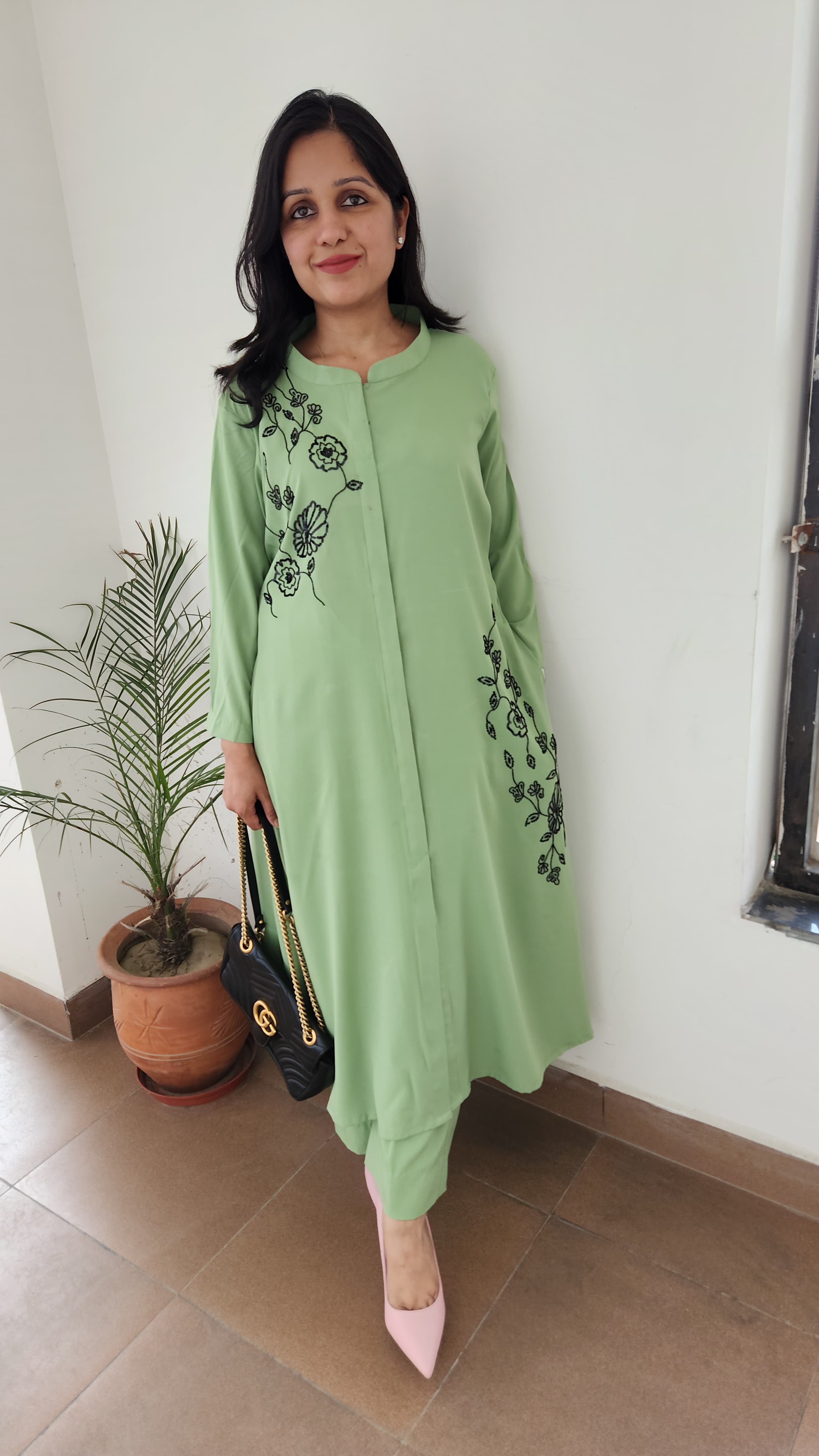 Sage Green Kurta Set